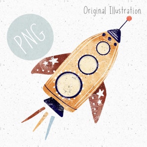 PNG for Sublimation Cute Rocket Ship png Space Clipart Rocketship PNG Space travel Clipart Rocket sublimation Outer-space download kids