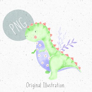 PNG para sublimación Dinosaurio PNG Dinosaurio verde Clipart Chicas Dinosaurio Gráfico T-rex png Colorido Dino Clipart Uso comercial Trex PNG