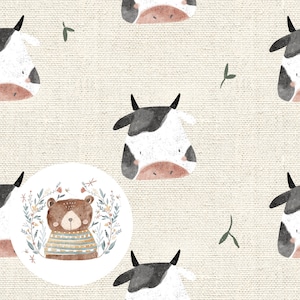 Modèle sans couture ferme papier numérique vache motif de répétition pour tissu nouveau bébé motif sans couture basse-cour répétant le motif nouveau-né enfant sans couture