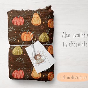 Pumpkin Seamless Pattern for Fabric Autumn Seamless File Halloween ...