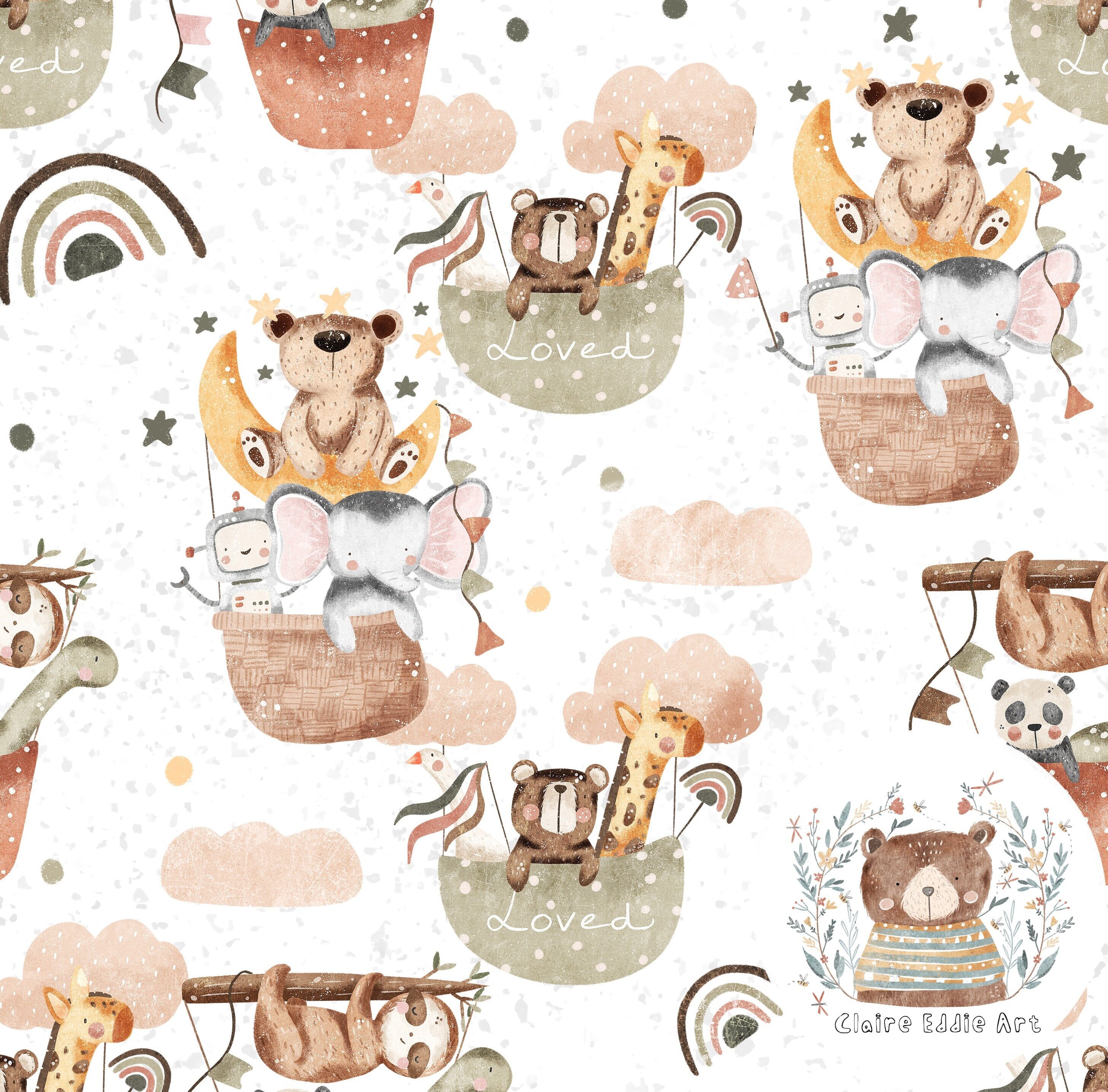 Seamless Pyjamas Etsy Canada