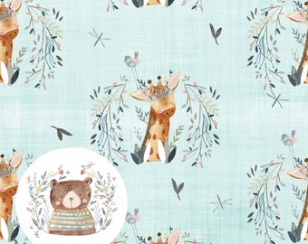 Giraffe Seamless Pattern Giraffe Digital Paper Giraffe Repeat Pattern for fabric Girl repeating pattern Safari seamless pattern cute giraffe