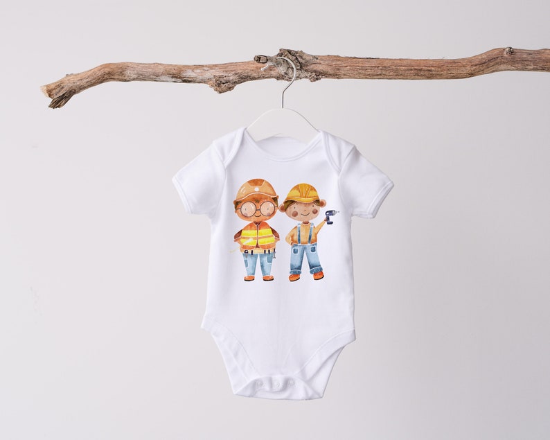 Set of 9 Pngs for Sublimation Construction Clipart for Boys Png ...