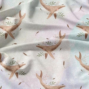 Blue Whale Seamless Pattern Pastel Repeat Pattern Girls Seamless File ...