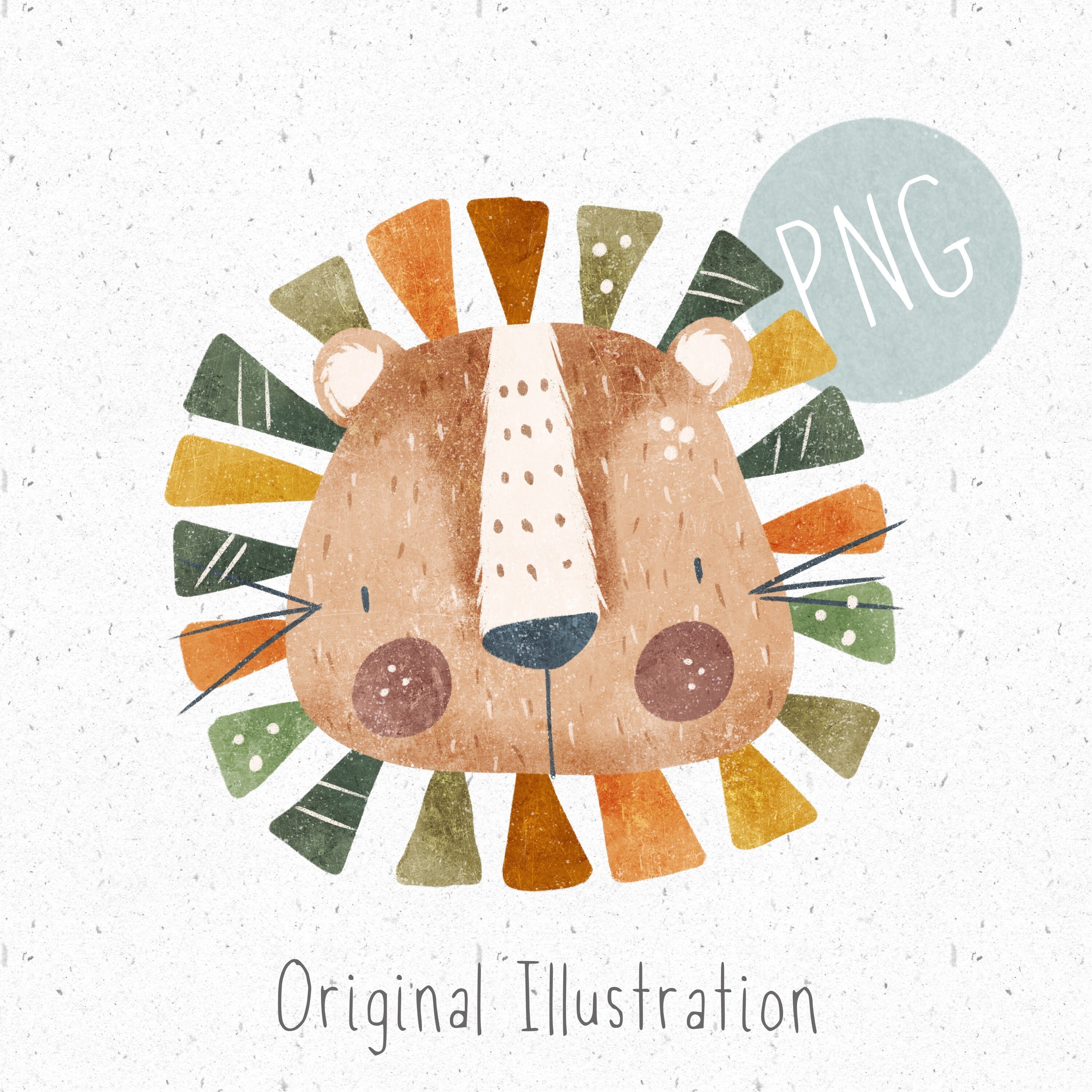 PNG for Sublimation, Lion PNG, PNG Baby Clothing, Safari Png File, Lion ...