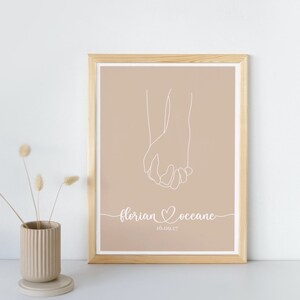 Anpassbare Paarillustration