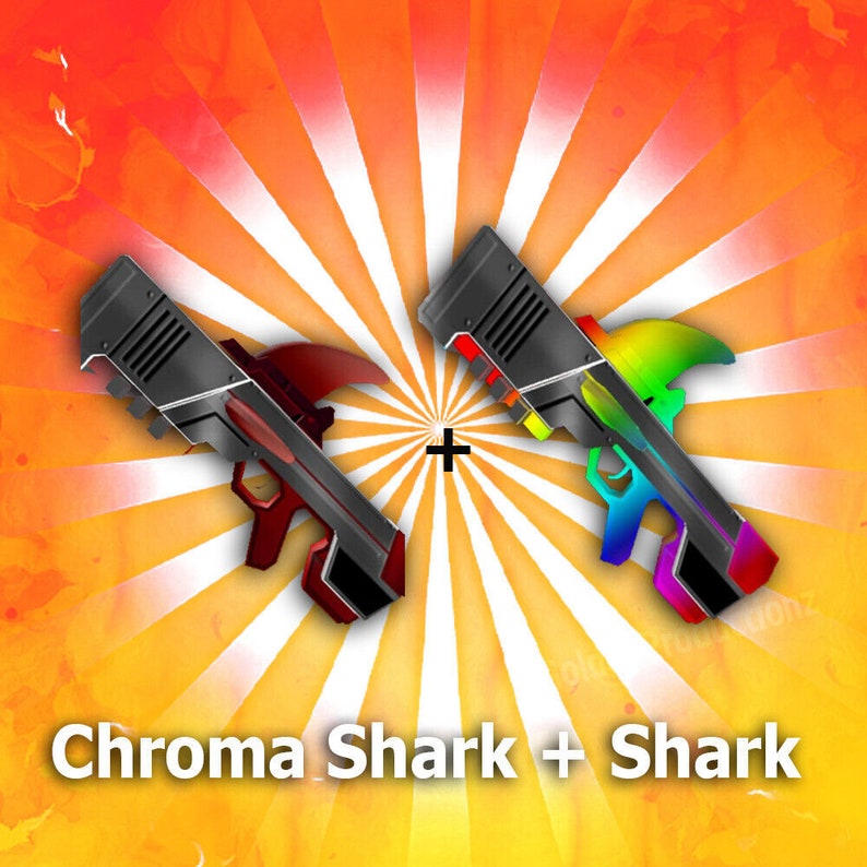 Roblox Murder Mystery 2 MM2 Chroma Shark Set Beschreibung Etsy.de