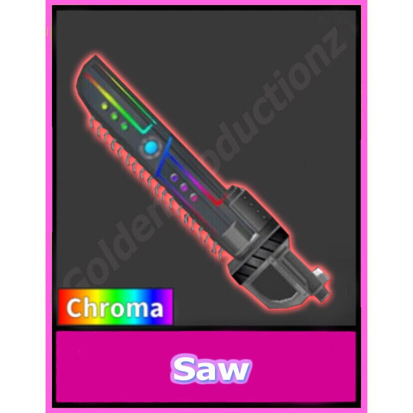 Roblox Murder Mystery 2 MM2 Chroma Saw read Description Fast Etsy