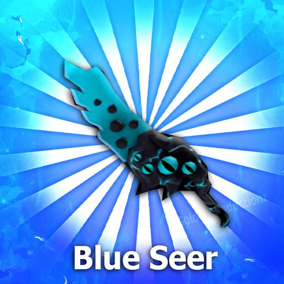 Roblox Murder Mystery 2 MM2 Blue Seer read Description Fast Etsy