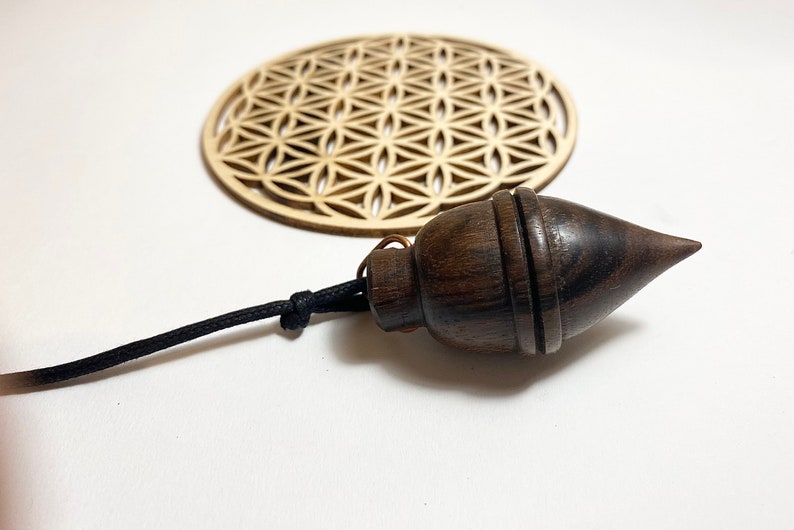 Pendule bois débène de Macassar, pendule ébène, pendule bois débène image 3