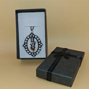 Necklace Cabochon Skull