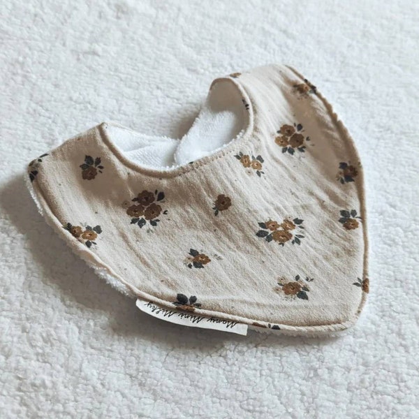 Bavoir Mini ELISA personnalisé, bavoir bébé bandana