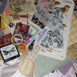 Junk Journal Vintage Book Pages, Papers e Ephemera Bundle