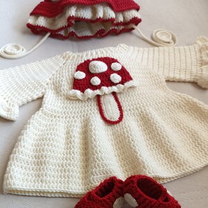 baby mushrooms dress