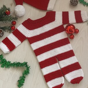 christmas costume newborn rompers hat set red white jumpsuit Santa Claus costume rompers hat set