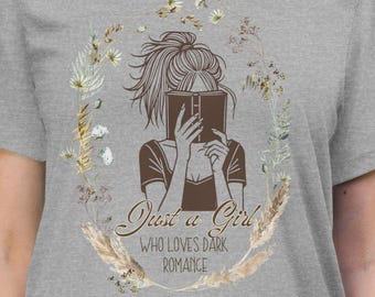 Camiseta para amantes de los libros de romance oscuro, regalo para amantes de los libros, ropa obscena, entusiasta de la lectura, regalo literario, literatura, regalos SMUT, club de lectura pervertido
