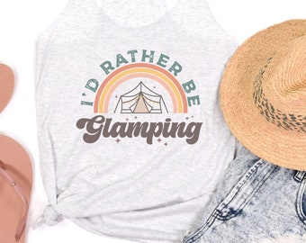 Glamping Shirt, Camping Shirt, Camping gifts, funny camping shirt, Campers T-shirt, birthday gift, Mothers day, Airstream, camping mom