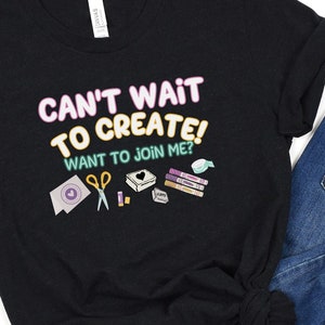 Crafting shirt, hobby gifts, fun crafting shirt, Crafter gift, birthday gift, team building, stamping, crafting mom, Stamping Crafts Shirt