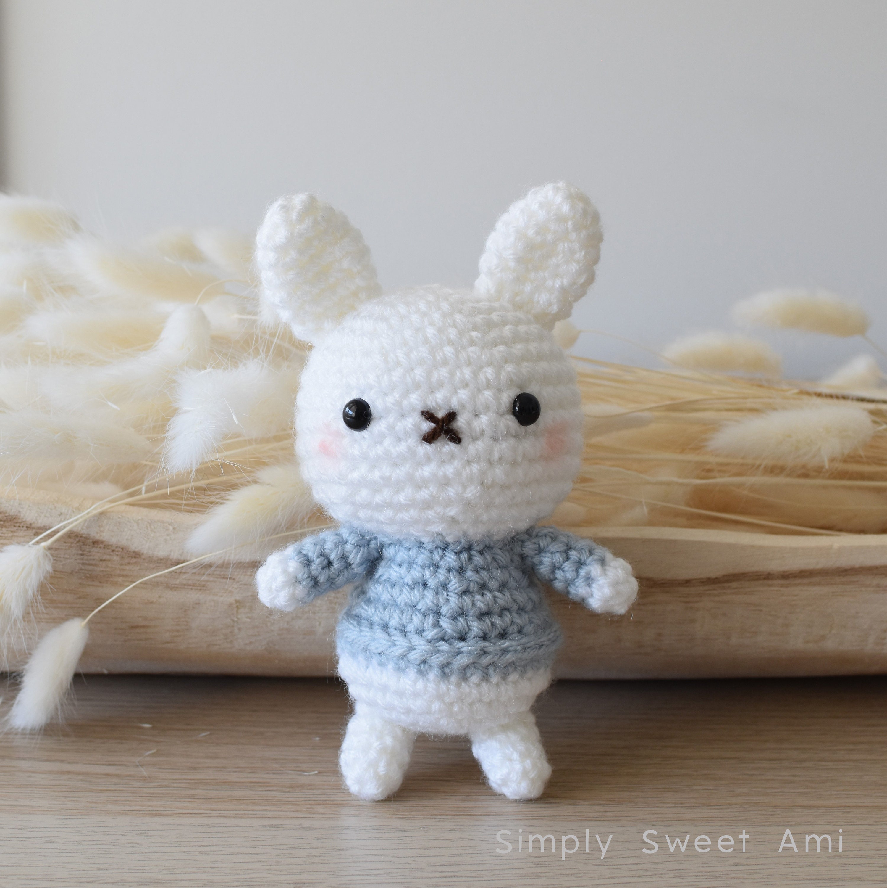 Baby Bunny Amigurumi Crochet Pattern - Etsy