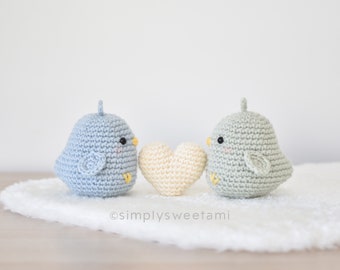 Love Birds Amigurumi Crochet Pattern