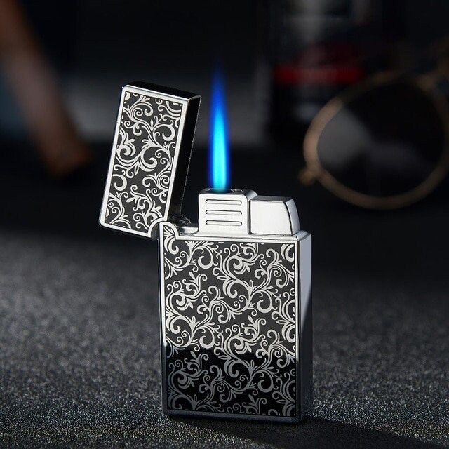 Torch Blue Flame Lighter Torch Cigar Lighter Blue Flame Etsy