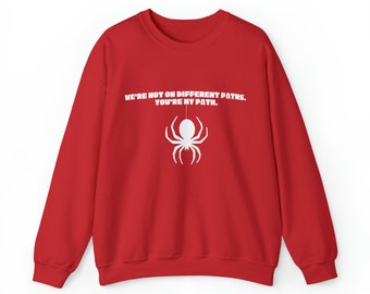 Gwen and Peter Unisex Heavy Blend™ Crewneck Sweatshirt, You're my Path Sweatshirt, Spider-man Tee, Peter Parker, The Amazing Spider Man