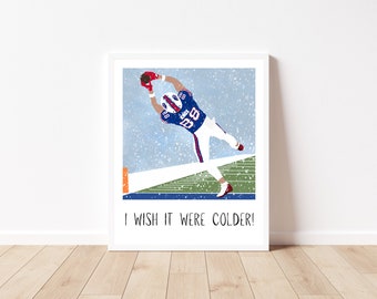 Dawson Knox Illustration Print: Buffalo Art (Digital Download)