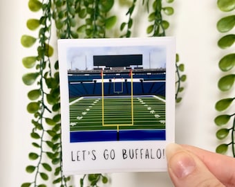 Buffalo Stadium Illustrated Sticker - Mafia Football
