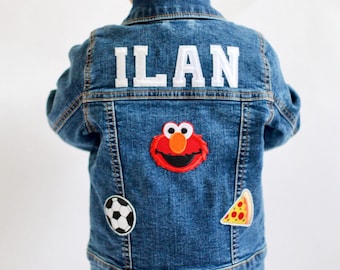 Custom Jean Jackets, hand sewn patches, unique designs