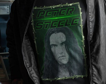 PETER STEELE - Cool / Dark / Goth / Gothic / Aestethic / Doom / Metal / Type O Negative / Rock / Fashion / Dark Fashion / Tshirt