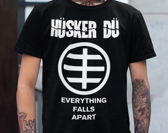 Hüsker Dü T-shirt - 'Everything Falls Apart' Design