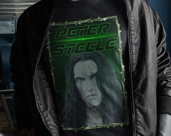 Peter Steele Portrait T-Shirt (US) – Type O Negative Goth Band Tee