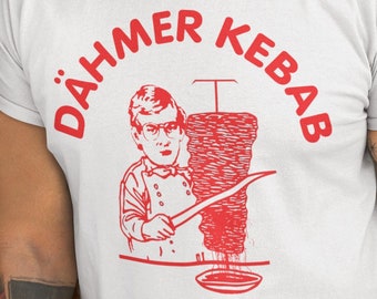 Dahmer Kebab Graphic Tee - Funny Netflix Humor T-Shirt