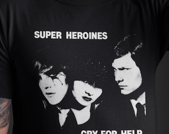 Super Heroines T-Shirt – Gothic Rock, 80s Alternative