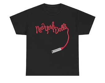 New York Dolls T-Shirt - new york johnny thunders proto punk glam rock glam punk too much too soon
