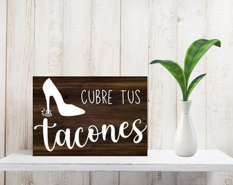 Cartel de rincón de madera personalizado