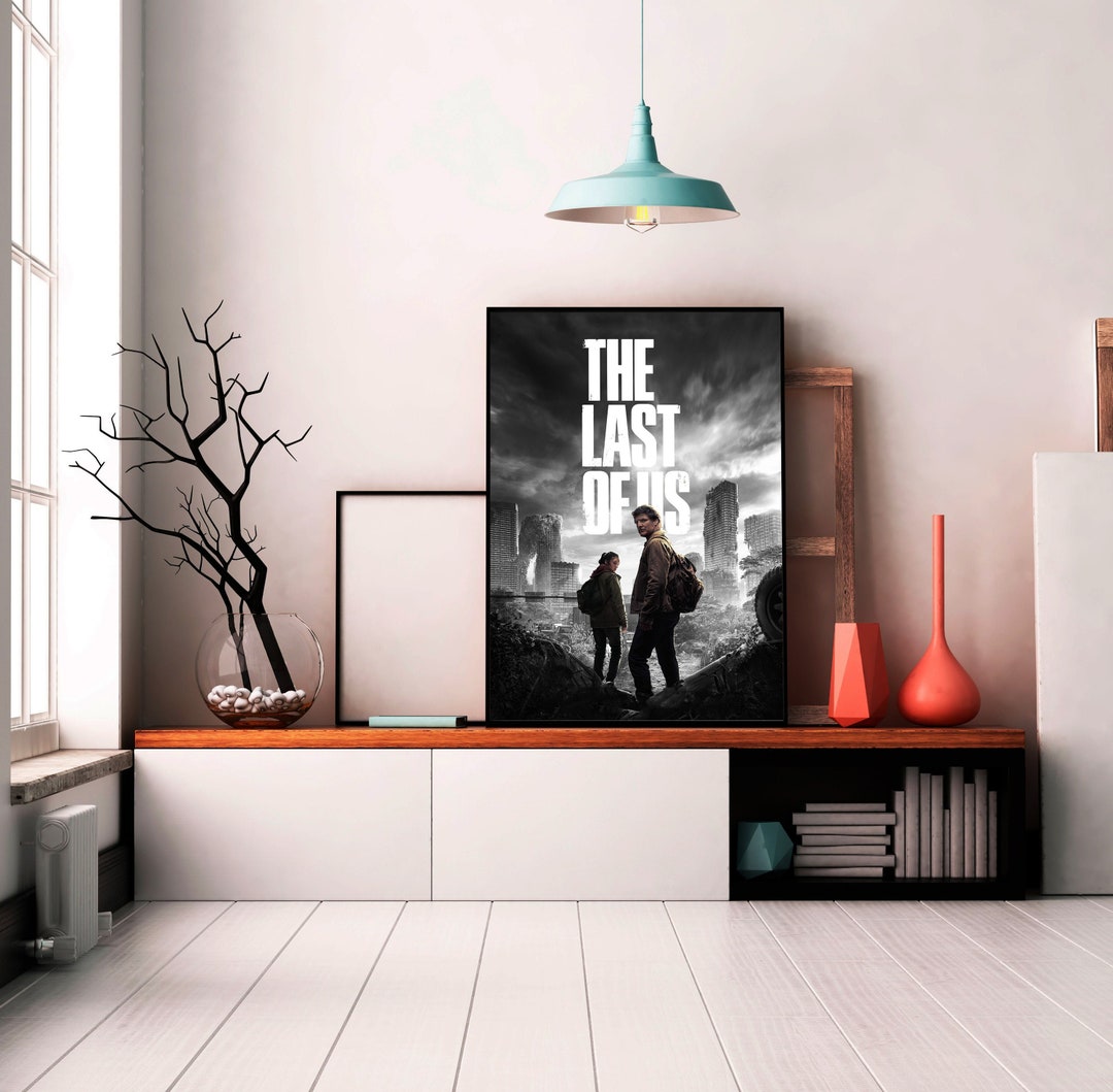 TLOU Movie Canvas, the Last of Us Poster, Movie Poster Canvas, Framed