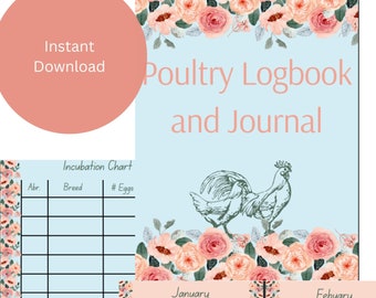 Poultry Record Logbook and Journal