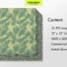 Retro Palms DIGITAL SEAMLESS PAPER Palm Trees Plants Leaves Greenery ...