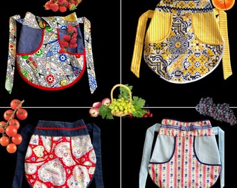 Bring a touch of tradition and elegance to your kitchen with our aprons with a design inspired by traditional Portuguese aprons.