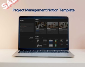 Team Project Mangement Notion Template: Produkt-Produktivitäts-Tool