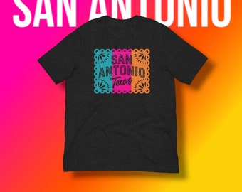 San Antonio Fiesta Shirt - Retro San Antonio Colors