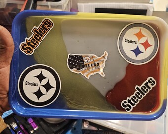 Steelers Tray and Jar