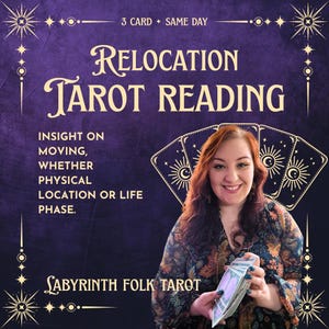VIDEO EL MISMO DÍA: Cómo afrontar una mudanza / Lectura de tarot personalizada con 3 cartas inspiradoras / Perspectiva psíquica espiritual