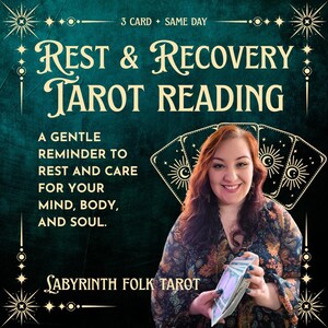 VIDEO OP DEZELFDE DAG Check-in voor rust en herstel | Gepersonaliseerde tarotlegging met 3 kaarten | Spiritueel paranormaal inzicht