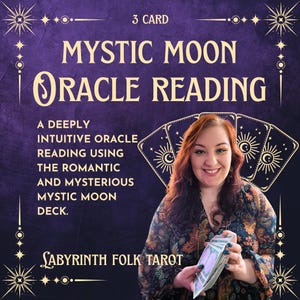 VIDEO DEZELFDE DAG Mystic Moon Orakellezing | Gepersonaliseerde tarotlegging met 3 kaarten | Spiritueel paranormaal inzicht