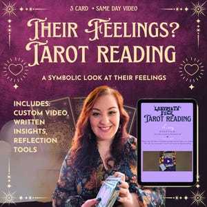 VIDEO DEZELFDE DAG | Wat zijn hun gevoelens? Tarotlegging | Gepersonaliseerd inzicht van 3 kaarten | Spirituele liefde, energiereflectie