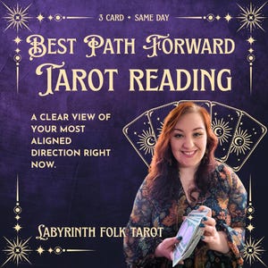 VIDEO EL MISMO DÍA: El mejor camino a seguir / Lectura de tarot personalizada de 3 cartas inspiradora / Perspectiva psíquica espiritual