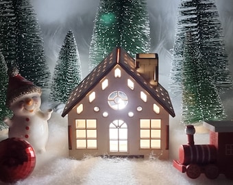 Main, BoîTe De ThéÂTre, DéCorations De Bureau, Ensemble De CrèChe De JéSus, CrèChe Familiale Pour DéCoration De NoëL VILLAGE DE - Maison