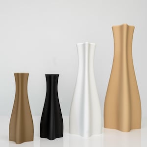 MANA Minimalist Vase – Modern Textured Home Decor, Decorative Vase, Minimalist, Room Decor